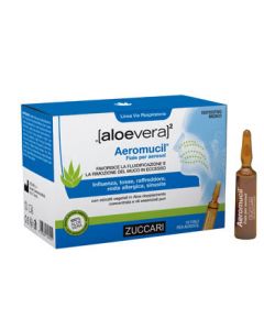 Zuccari AloeVera2 Aeromucil liquido aerosol 10 flaconi 5 ml 