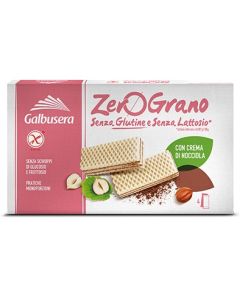 Galbusera Zerograno Wafer Nocciola 180 Gr 