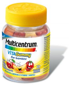 Multicentrum VitaGummy Per Bambini Vitamine e Minerali 30 Caramelle Gommose 