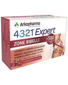 Arkopharma 4321 Slim Zone Ribelli Integratore anticellulite 60 capsule