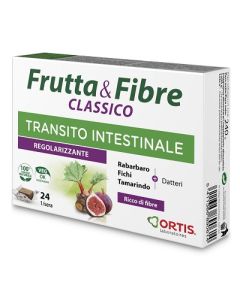 Frutta & Fibre Classico integratore alimentare 24 cubetti 