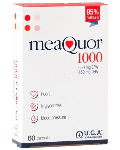 Meaquor 1000 integratore di Omega3 60 capsule