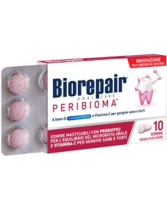 Biorepair Peribioma Gomme Masticabili Benessere Cavo Orale 10 Gomme 
