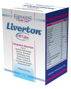 Liverton Diet Plus integratore alimentare 14 Bustine 