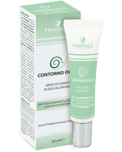 Thotale Crema contorno occhi con bava di lumaca e aciso ialuronico 30 ml 