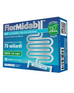 Flormidabil Daily Integratore con probiotici per il benessere intestinale 10 bustine