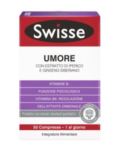 Swisse Umore Integratore con Iperico e Ginseng 50 Compresse