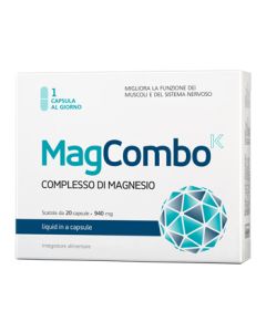 Magcombo integratore di magnesio 20 Capsule