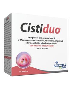 Aurora Biofarma Cistiduo Integratore per le vie urinarie 14 bustine 