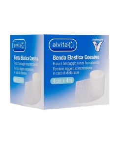 Alvita benda elastica coesiva 4x4 metri**