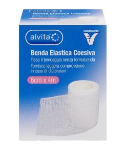 Alvita Benda elastica Coesiva 6x4 cm **