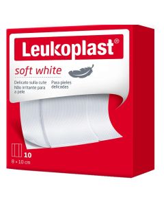 Leukoplast Soft White cerotti 1mx8cm 10 Pezzi **