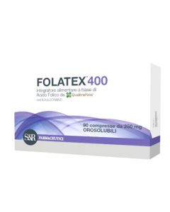 Folatex 400 integratore di acido folico 90 Compresse 