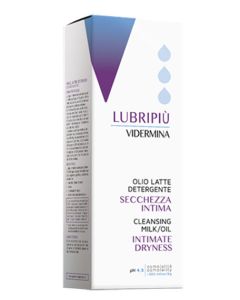 Lubripiù Vidermina Olio Latte Detergente Secchezza Intima 200 ml 