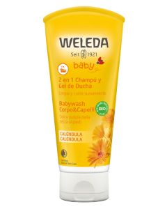 Weleda Babywash Corpo e Capelli detergente alla Calendula 200 Ml 