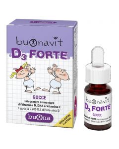 Buonavit D3 forte integratore vitamina D 12 ml 