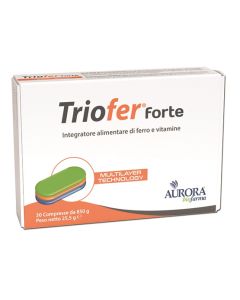 Triofer forte Integratore a base di ferro 30 compresse 