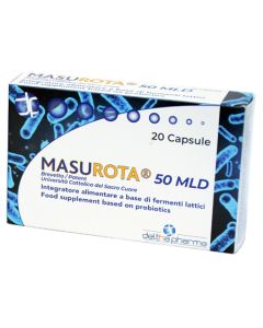 Masurota integratore a base di fermenti lattici 50 MLD 20 Capsule 