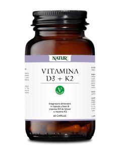 VITAMINA D3+K2 60CPS 