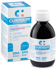 Curasept collutorio trattamento placca e carie clorexidina 0.05 200ml 