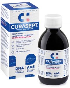 Curasept ADS Trattamento Intensivo Collutorio 0.20 Clorexidina ADS+DNA 200 ml 