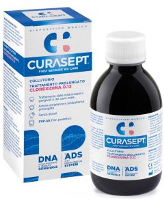 Curasept ADS Trattamento Prolungato Collutorio 0,12% Clorexidina T+ DNA 200 ml 