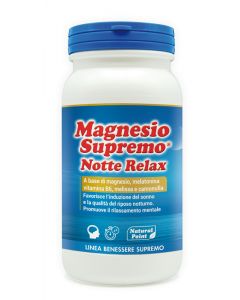 Natural Point Magnesio Supremo Notte Relax Integratore sonno 150 gr 