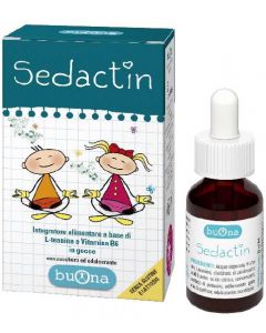 Buona Sedactin Integratorre per Bambini Stanchezza e Affaticamento 20 ml 