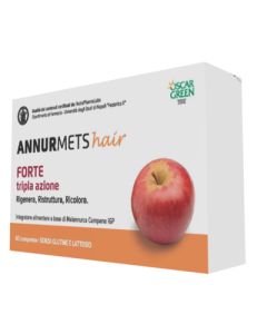 Annurmets Hair Forte integratore per capelli 60 compresse 