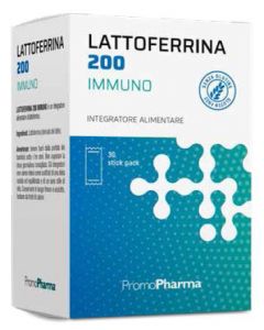 Promopharma LATTOFERRINA 200 Immuno integratore alimentare 30 stick 