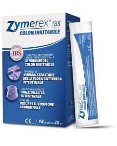 Zymerex IBS Colon Irritabile Integratore Alimentare 14 Bustine **