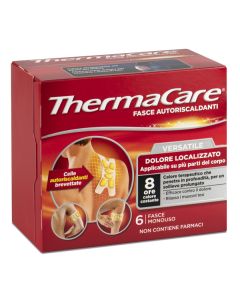 Thermacare Versatile Fasce Autoriscaldanti 6 Pezzi