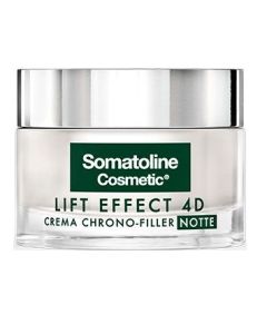 Somatoline Cosmetic Viso Lift Effect 4D Crema Chrono-Filler Notte 50 ml 