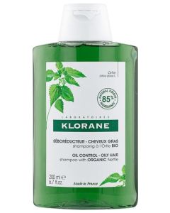 Klorane Shampoo all'Ortica per Capelli Grassi 200 ml 