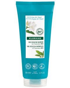 Klorane Gel Doccia bio acqua di tiarè 200 ml