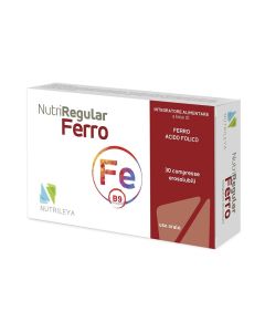 NutriRegular Ferro integratore di ferro e acido folico 30 compresse orosolubili