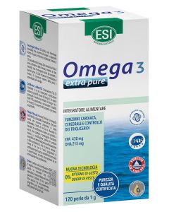 Esi Omega 3 Extra pure integratore alimentare 120 perle 