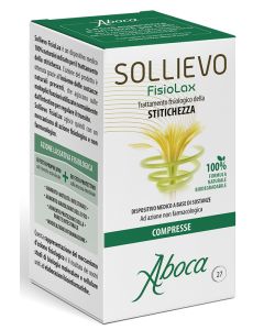 Aboca Sollievo Fisiolax integratore per la stitichezza 27 Compresse 