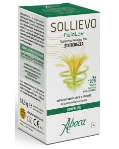 Aboca Sollievo Fisiolax Integratore per la stitichezza 45 compresse **