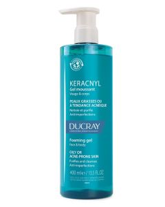 Ducray Keracnyl Gel Detergente Confezione Risparmio 400 Ml 