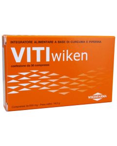 VITIwiken integratore a base di curcuma 30 compresse 