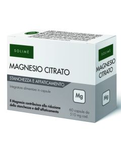 Solimè Magnesio citrato bibasico 60 Capsule 
