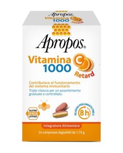 APROPOS VITAMINA C 1000 24CPR 