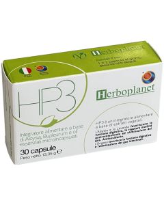 Herboplanet HP3 integratore per la funzione digestiva 30 Capsule