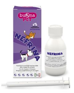 Buonapet Nefrina mangime complementare per cane e gatto Flacone Da 60g 