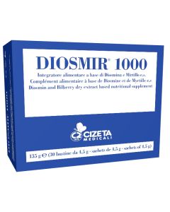 Diosmir 1000 integratore per il microcircolo 30 bustine