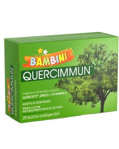 Quercimmun bambini integratore con quercitina 20 bustine orosolubili 