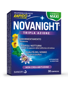 Novanight Integratore per il sonno 30 Compresse 