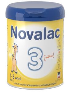 Novalac 3 Alimento in Polvere di Crescita per Bambini 1-3 anni 800 gr 