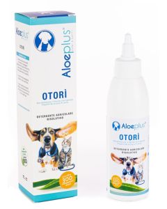 AloePlus Otorì Detergente Auricolare Per Cani e Gatti 125ml